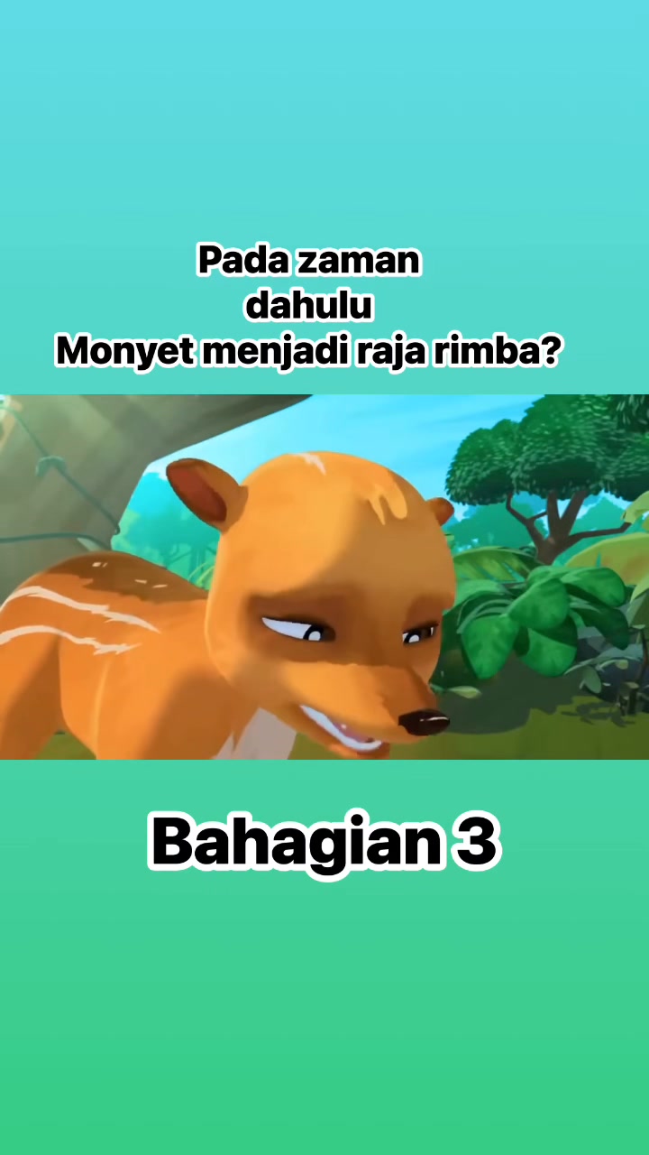 Pada zaman dahulu Monyet menjadi raja rimba? Bahagian 3 # ...