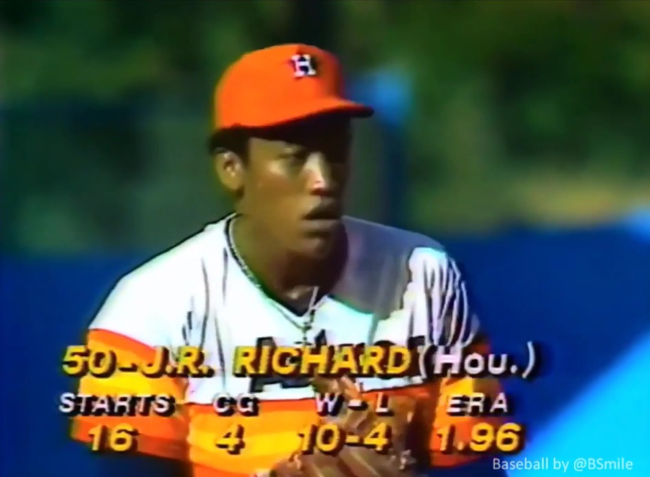 Today In 1980: Houston #Astros legend J.R. Richard hurls two
