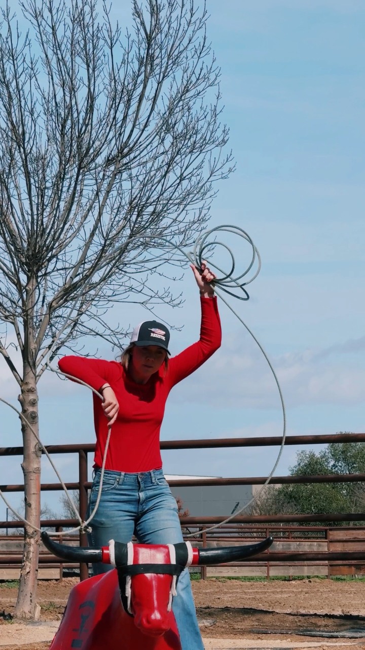 Chelsey Bushnell Trick Roping