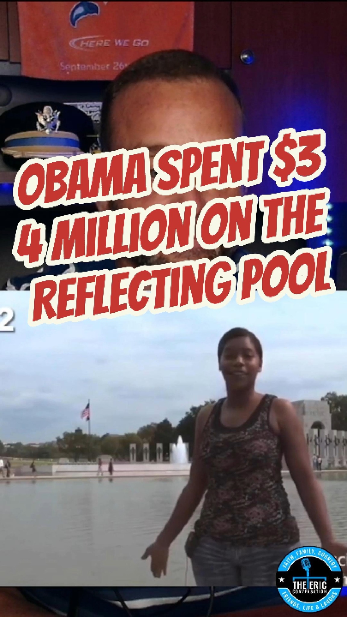 THIS is what the Reflecting Pool used to look like under great