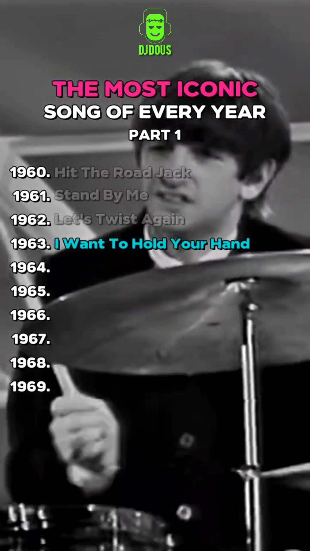 THE MOST ICONIC songs of every years Part 1 Así se escuchaba la música ...