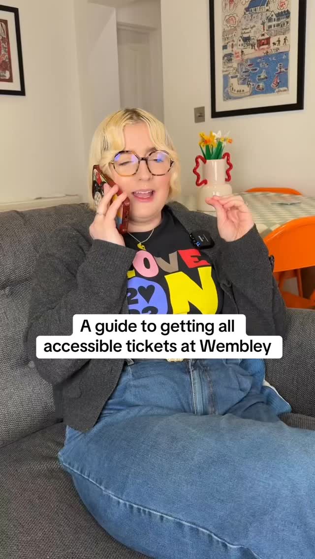 This is how to get all accessible tickets at Wembley. All access ...