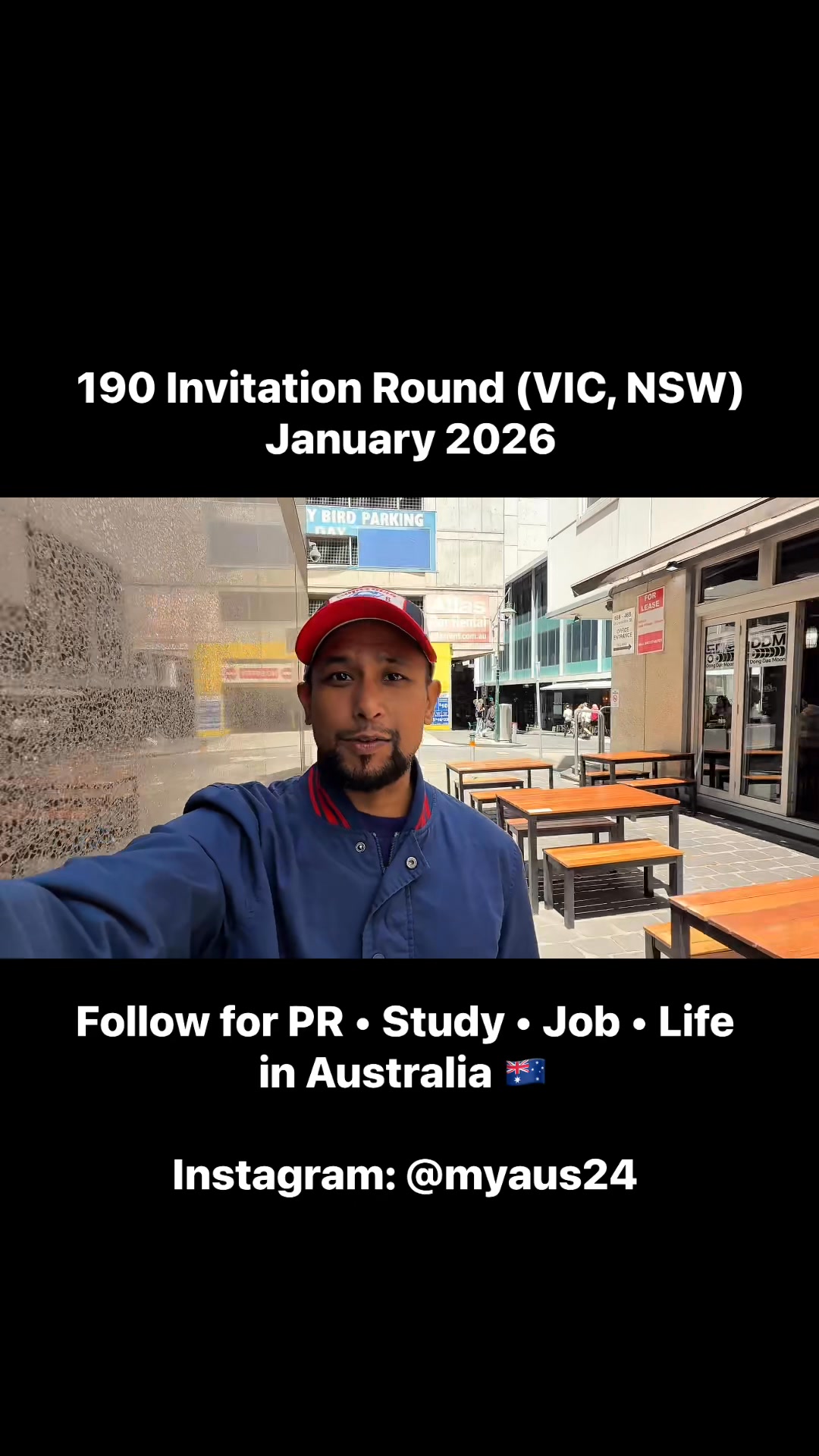 190 Invitation Round (VIC, NSW) January 2026 Follow for PR • Study ...