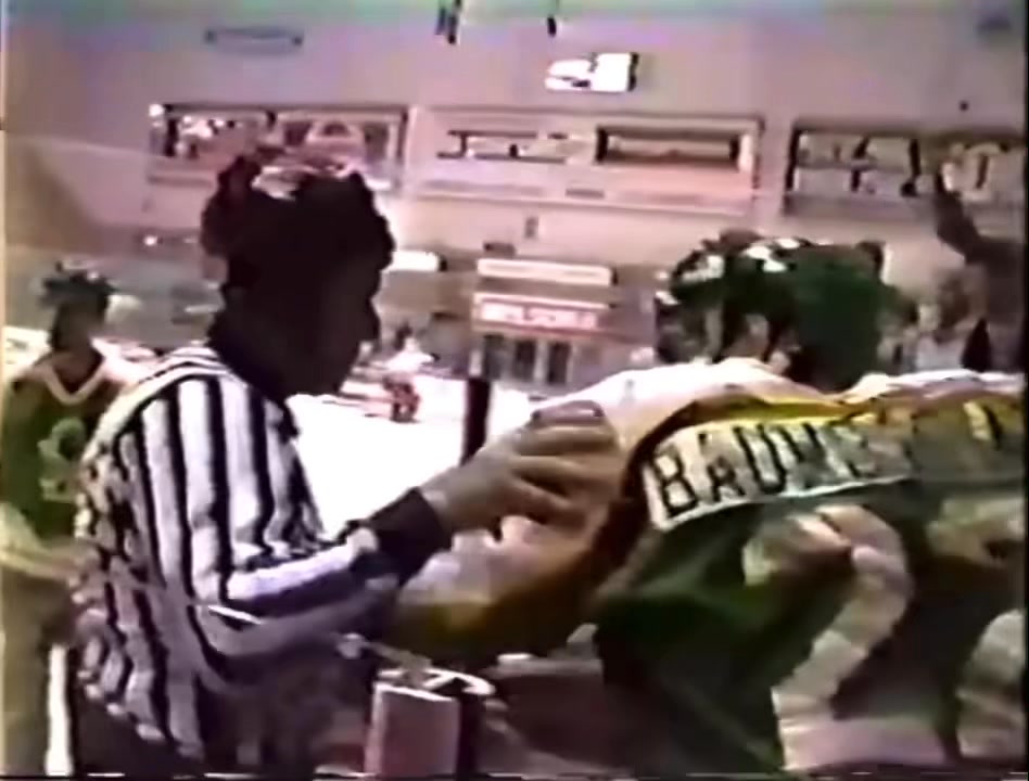 Soo Greyhound’s Bob Probert (OHL) and Prince Albert’s Bomber, Ken ...