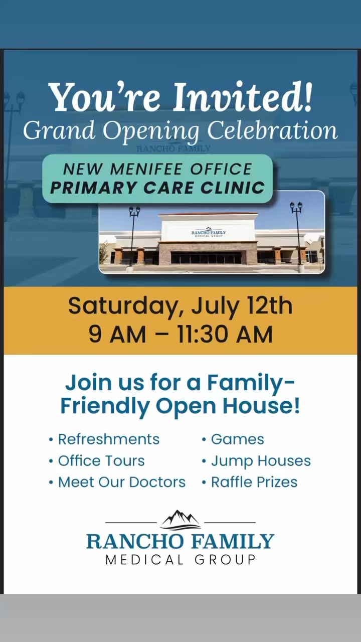 Rancho Family Grand Opening #rfmg | People of Menifee | Facebook