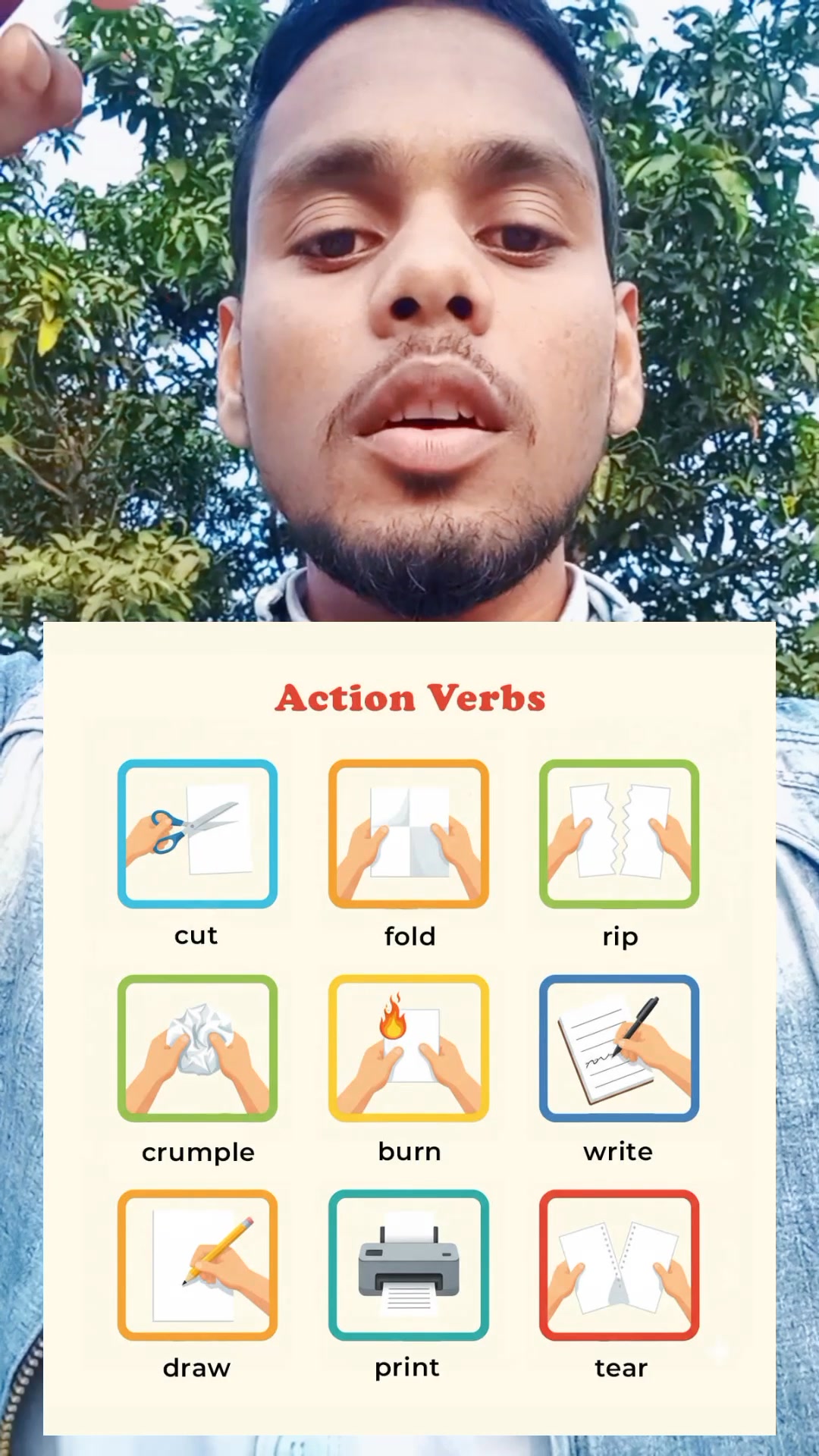 Action verbs #verbs #dailyuseenglish #English #learnenglish | Rashed ...