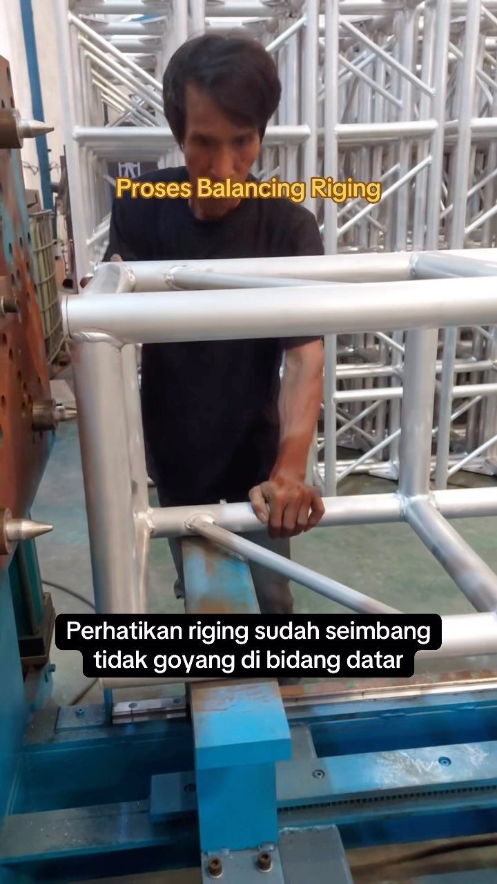 Pentingnya tahap balancing riging untuk menghasilkan riging yang ...