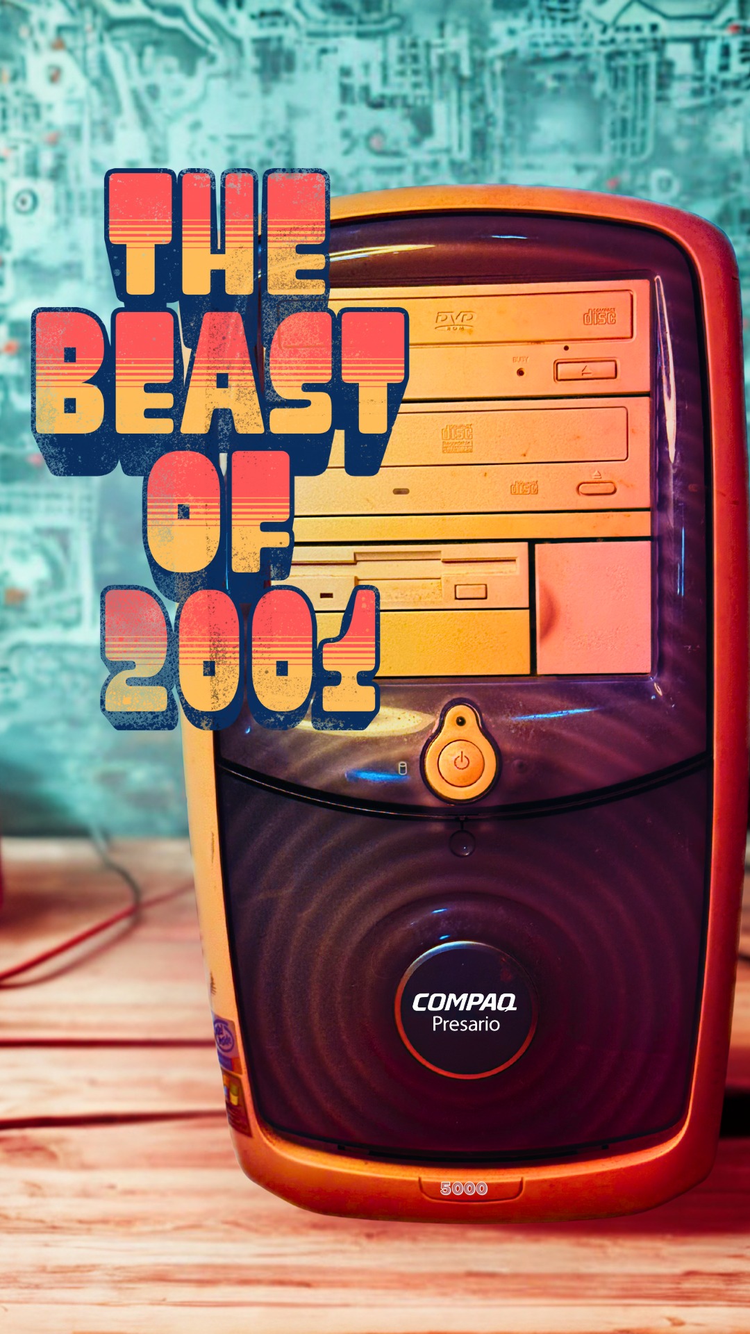 Compaq Deskpro 5/60M, one of the first Pentium PCs