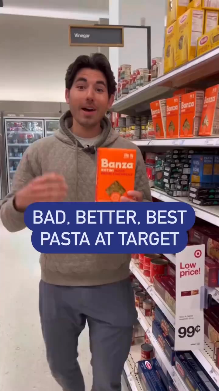 Bad, Better, Best pasta at Target! #pasta #target #healthyfood ...