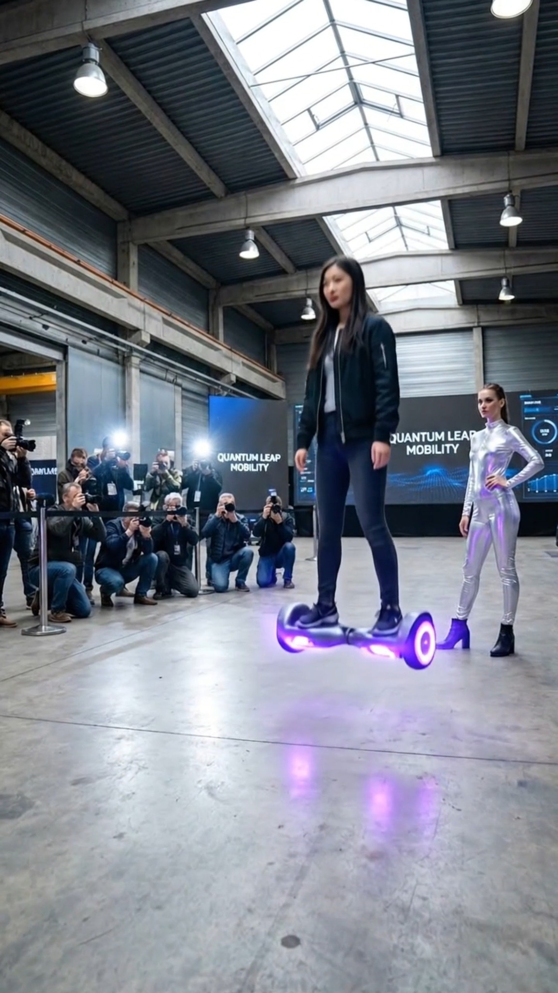 Walking is so 2026. Hovering is the new vibe! 🛸💨 Check out this anti ...