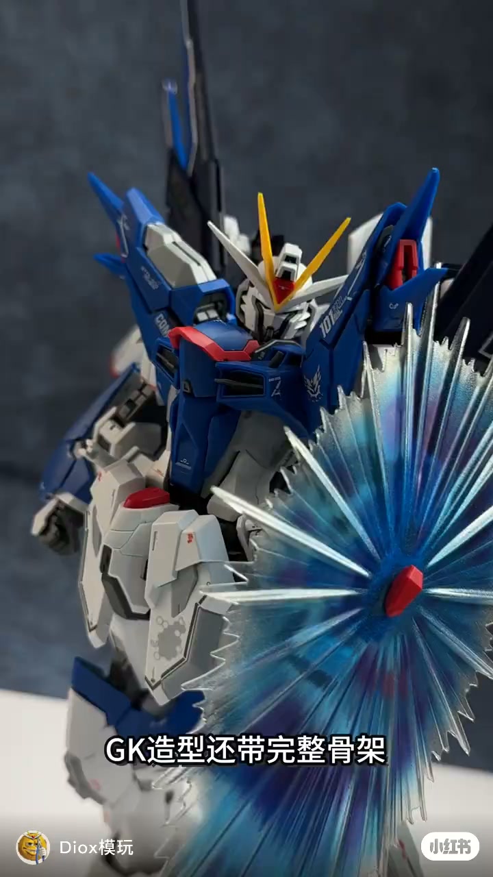 海外製 1/100 蒼藍騎士 　完成品 杯麵宅品】8月預購！神馬模型蒼藍騎士1/100 GK樣式組裝模型露天