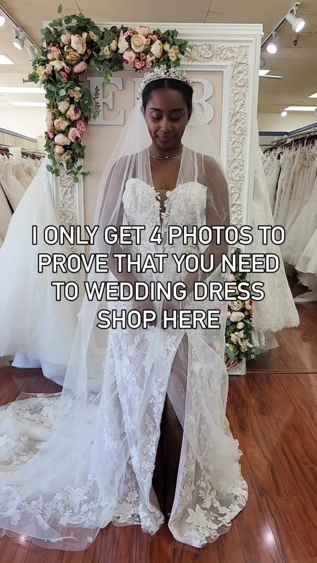 Did it work? 🤔, Book your appointment today at Elegant Lace Bridals in San Jose, CA, #wedding #weddingdress #bayareaweddings #bride #bridalgown | Elegant Lace Bridal
