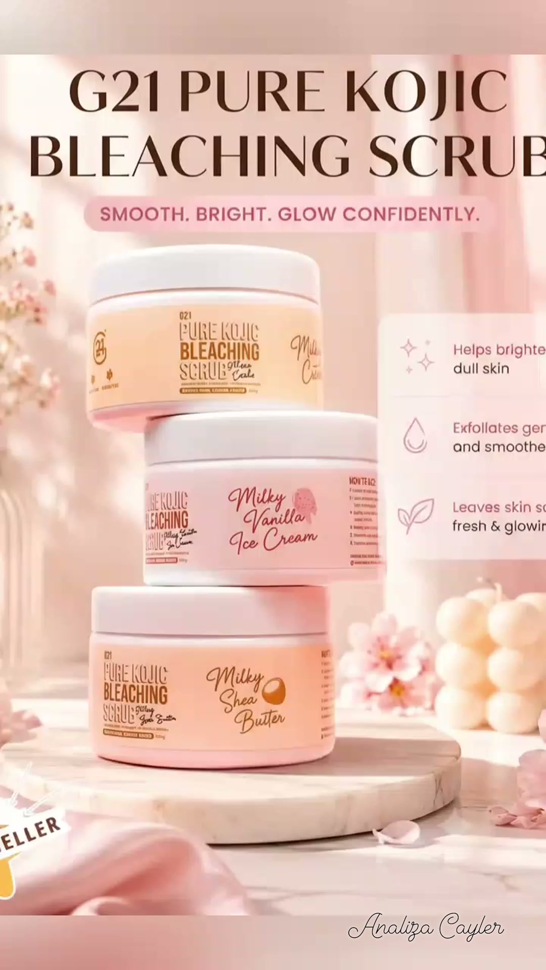 g21 glutathione ✨ Glow up starts with the right skincare! ✨, Experience smoother, brighter, and softer-looking skin with Pure Kojic Bleaching Scrub Skincare. Gentle exfoliation for that fresh, radiant glow you'll Size:50 MG Custom Blend BPC-157 2.5mg stawy