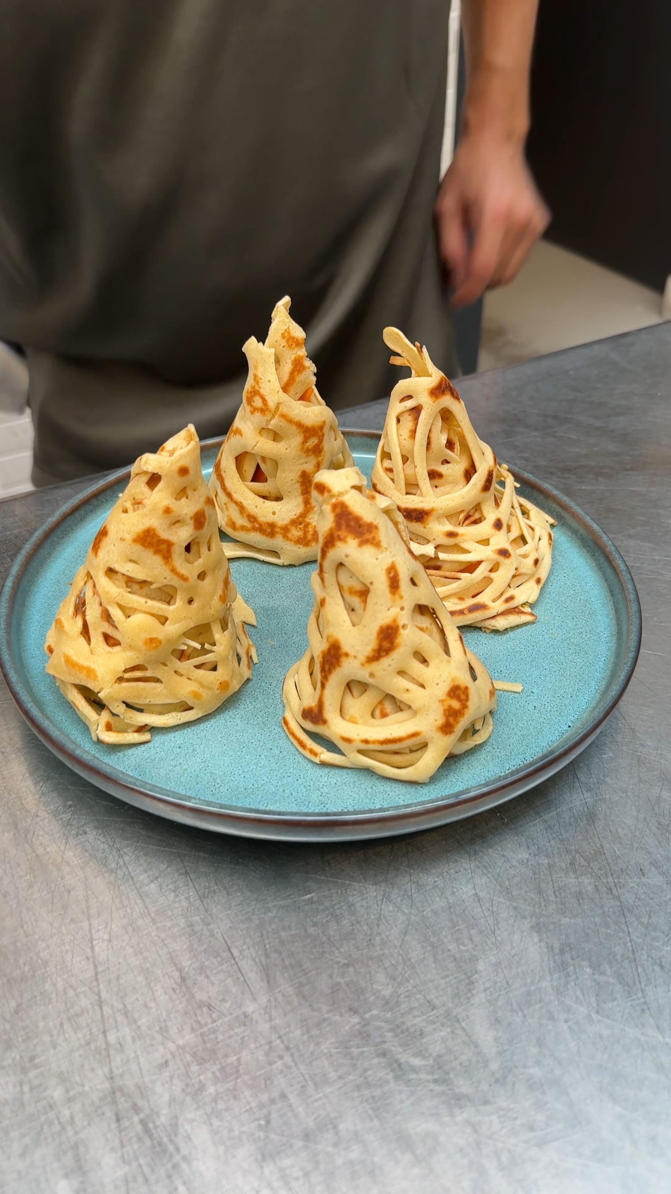 Christmas Tree Stuffed Pancakes! Sweet start to the season 🎄😋 ...