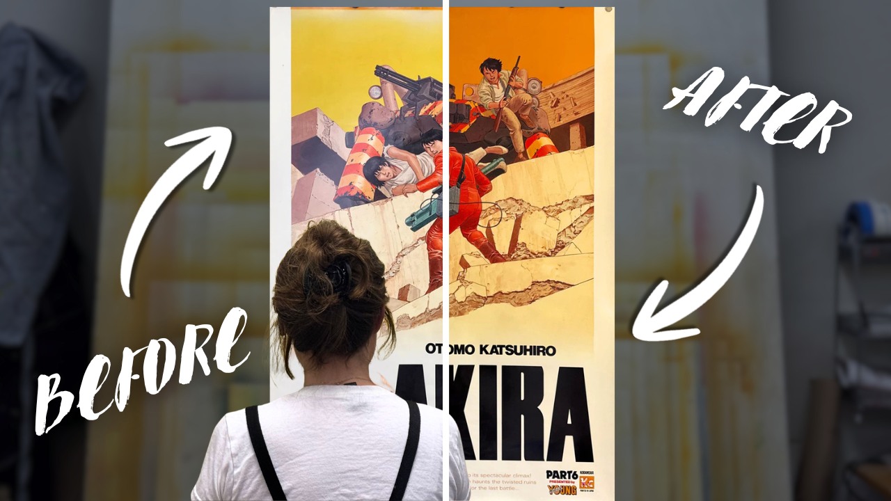 Restoring a faded Akira for our friends Japan Poster Shop [Full 