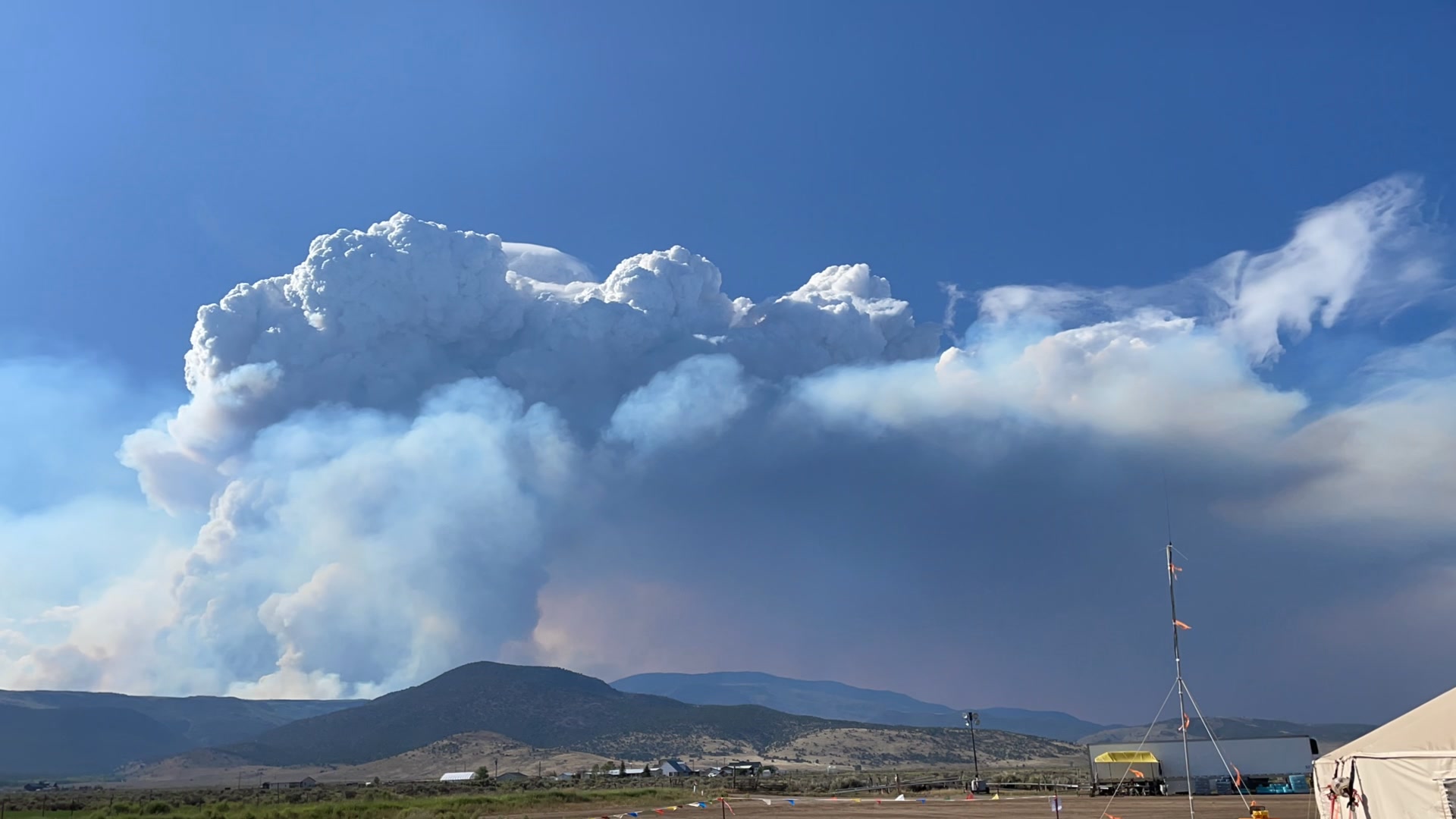 Here is a timelapse of the #MonroeCanyon Fire growth today. When a ...