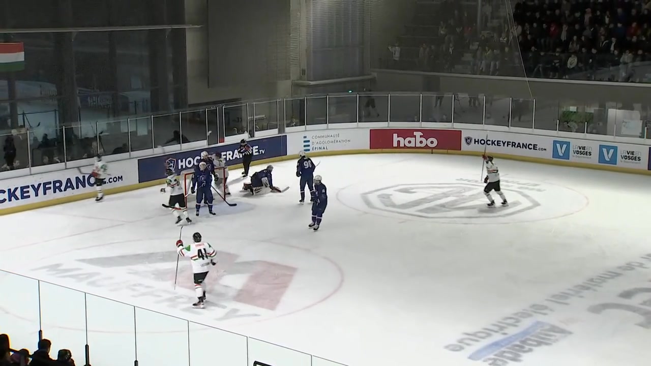 Equipe de France de Hockey sur Glace vs Hongrie Epinal - Tournoi des 4 ...