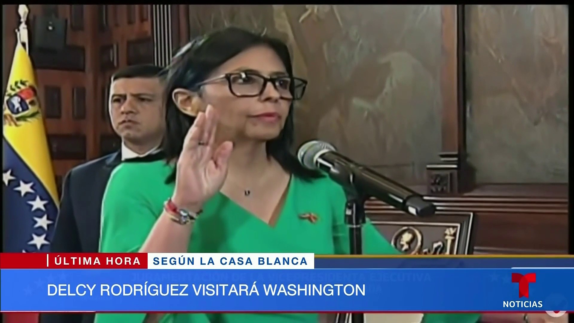 📍 Un funcionario de la Casa Blanca confirma la próxima visita de Delcy ...