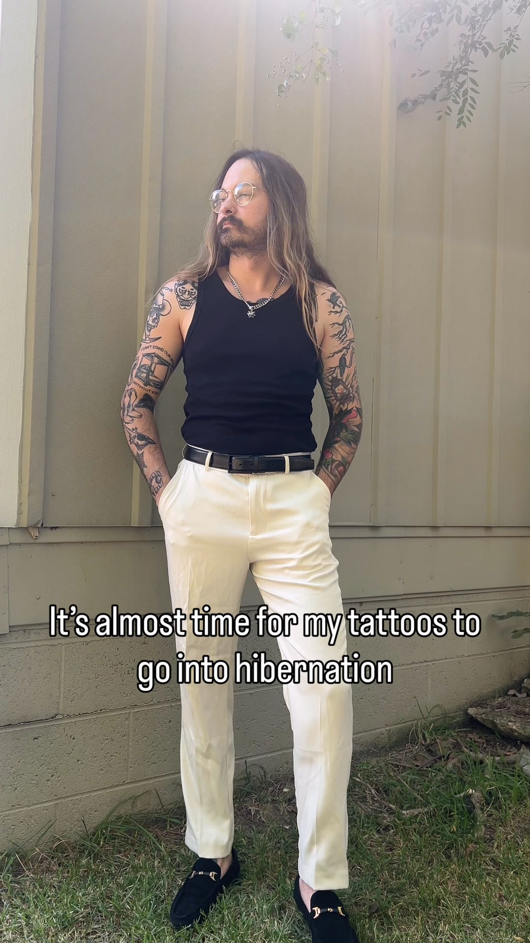 Hello fall. #fashion #tattoos #guyswithtattoos #mensstyle # ...