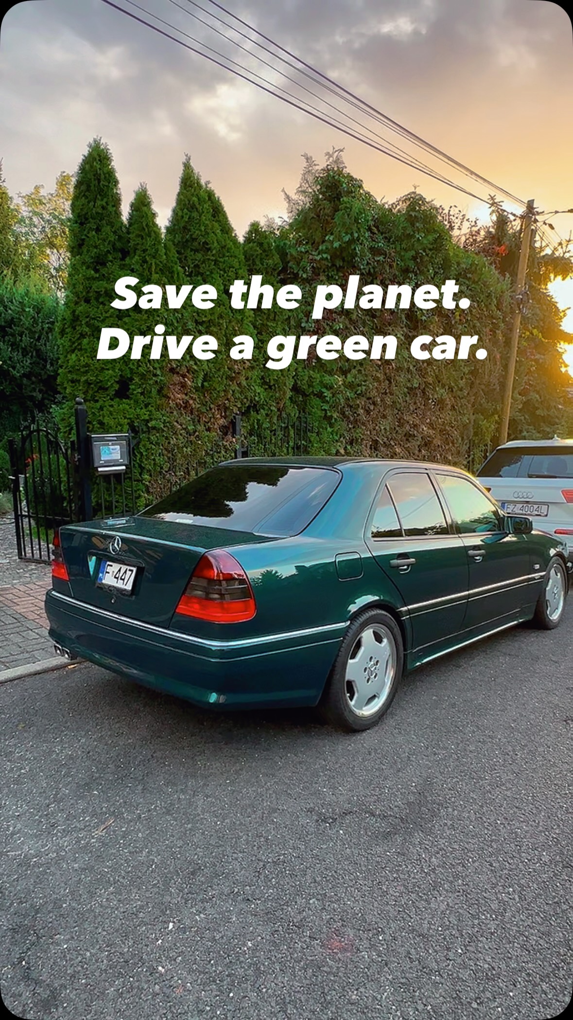 mercades-omg Remember! Save the planet!! 🌍🌍🌍 #mercedes #AMG #insta | Topor