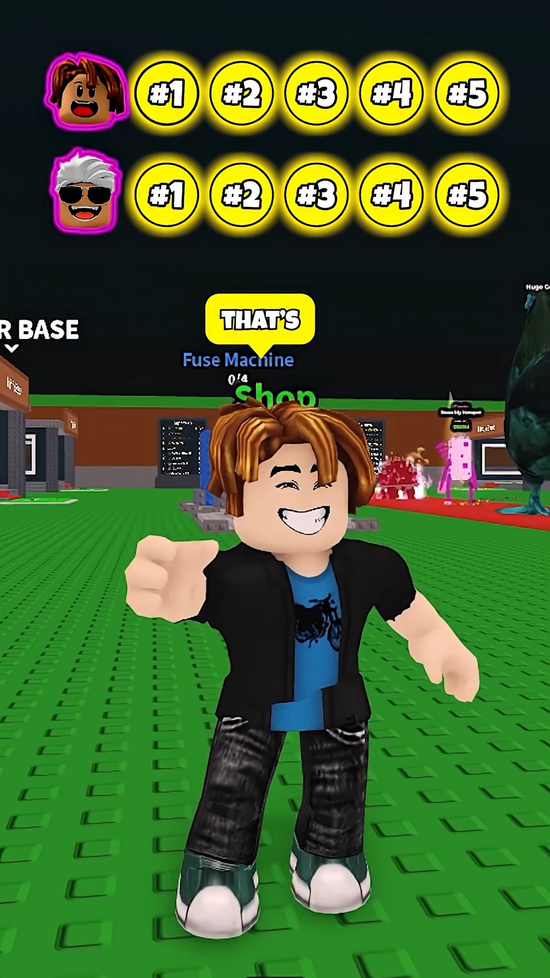 BACON VS KRONOS ANSWER 5 QUESTIONS AND WIN 1 MILLION ROBUX IN STEAL A ...