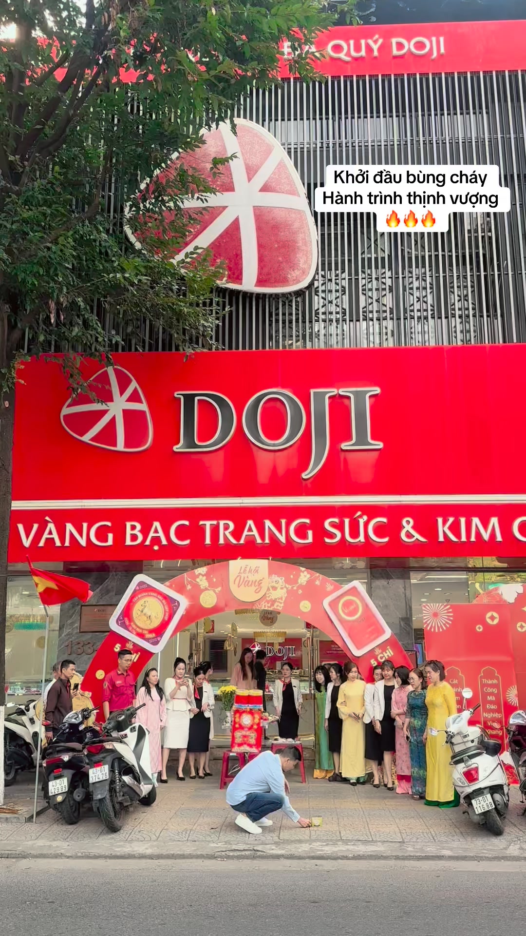 Khởi đầu bùng cháy Hành trình thịnh vượng 🔥 #DOJI #xuan2026 # ...