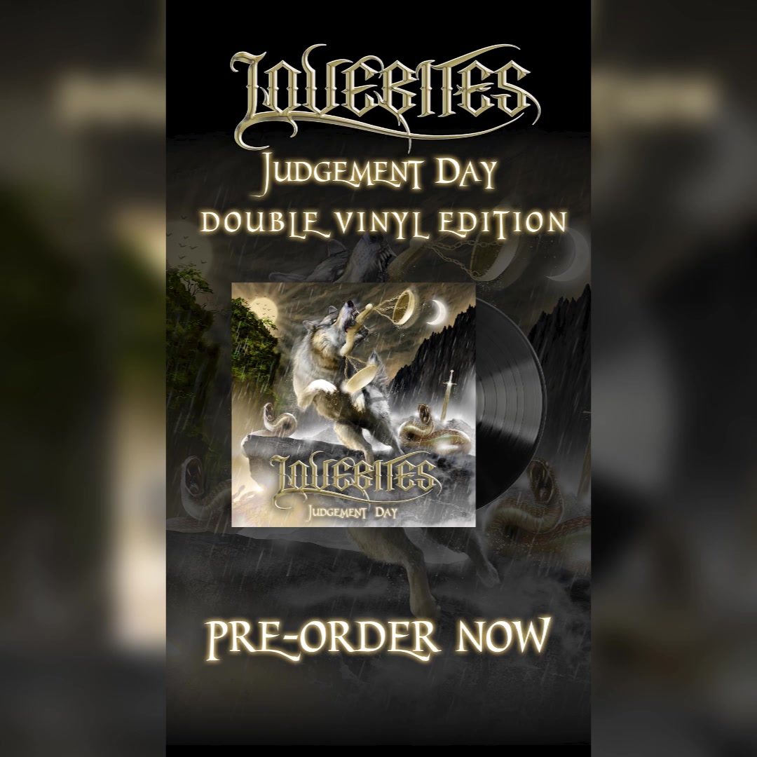 Lovebites' 4th album Judgment Day in FLAC 44.1kHz/16bit format