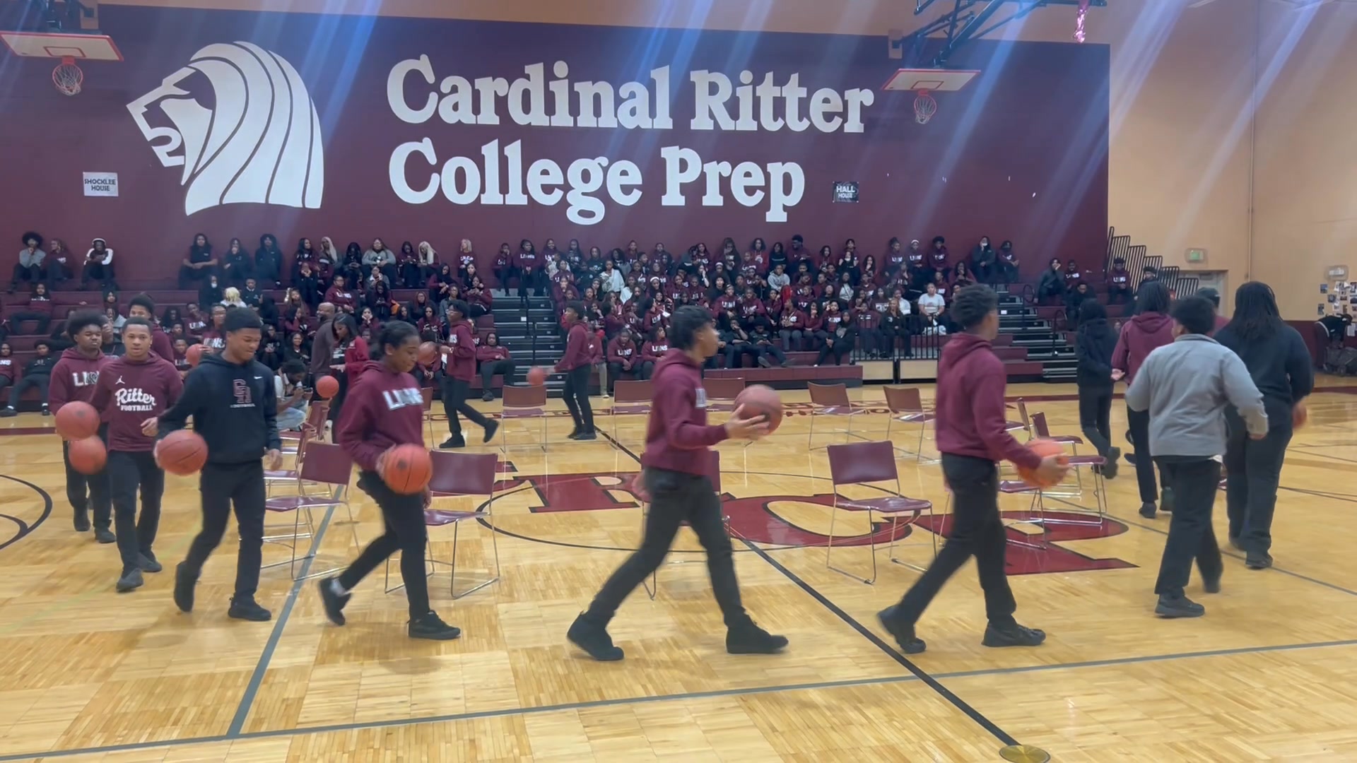 Our Winter Sports Pep Rally has begun and we are filled with school ...