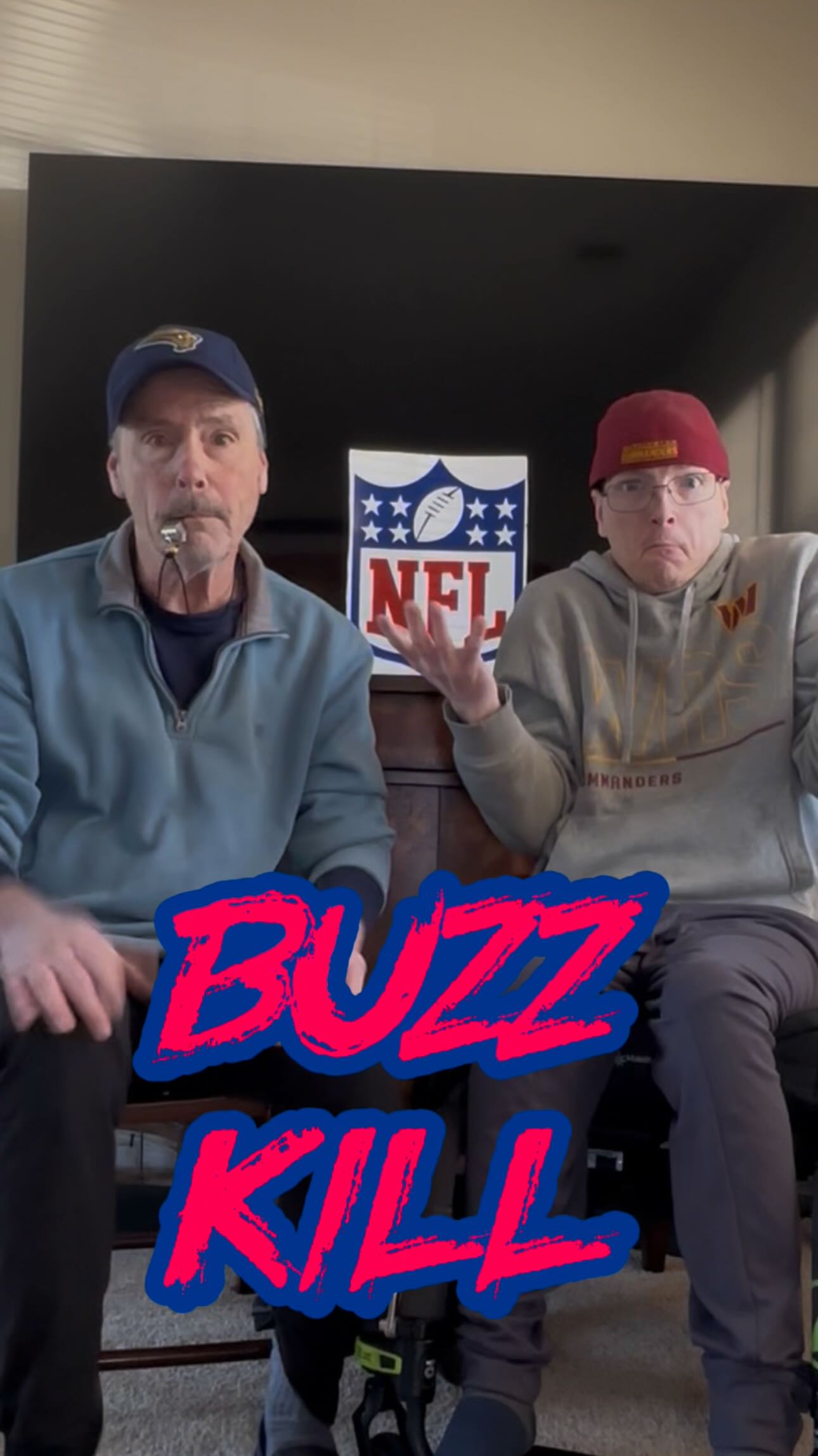 Buzz Kill #deafplus #nfl {Video description and transcription: 2 Shot ...