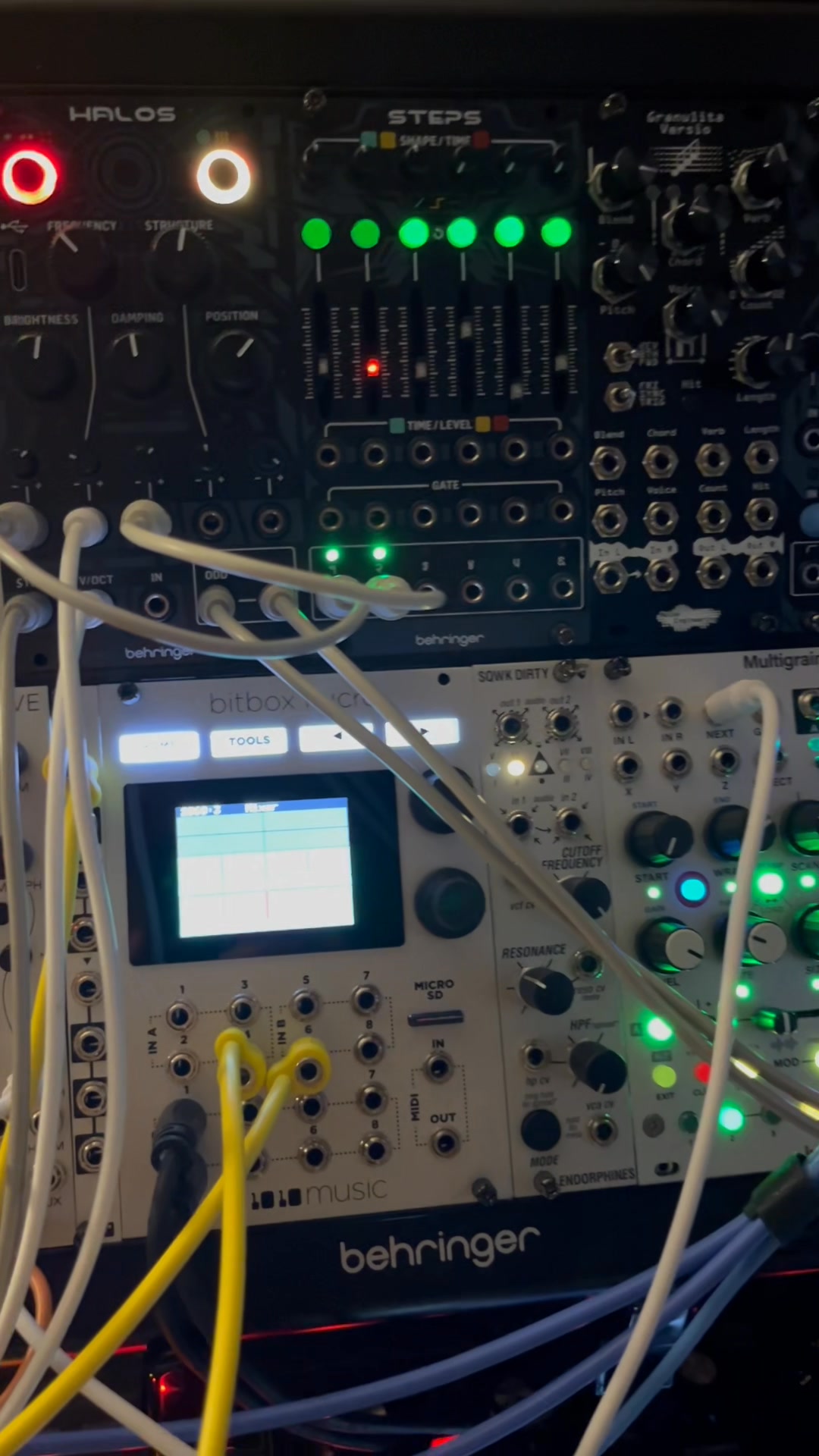 Behringer today introduced a Mutable Instruments Rings clone, HALOS: