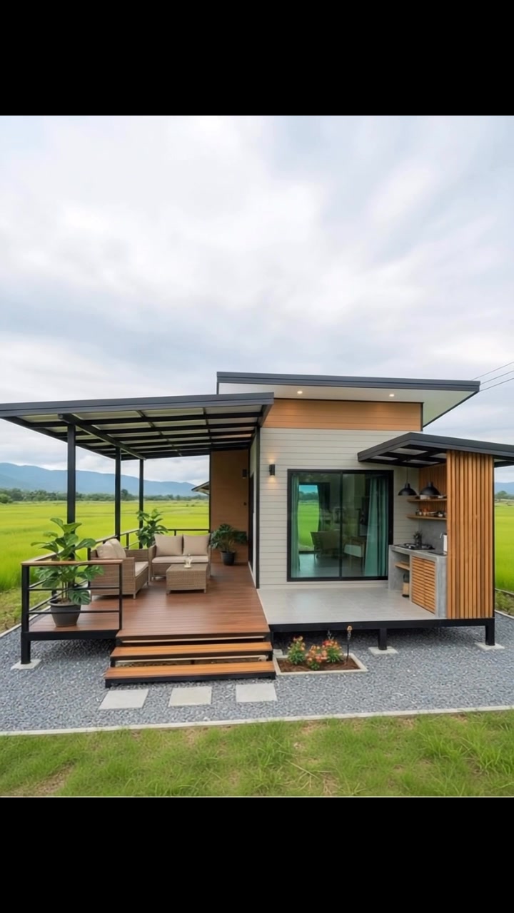 หลังเล็กๆด้วยงบน้อย สร้างบ้านสวยๆไว้พักผ่อน | แบบบ้านในฝัน | Facebook
