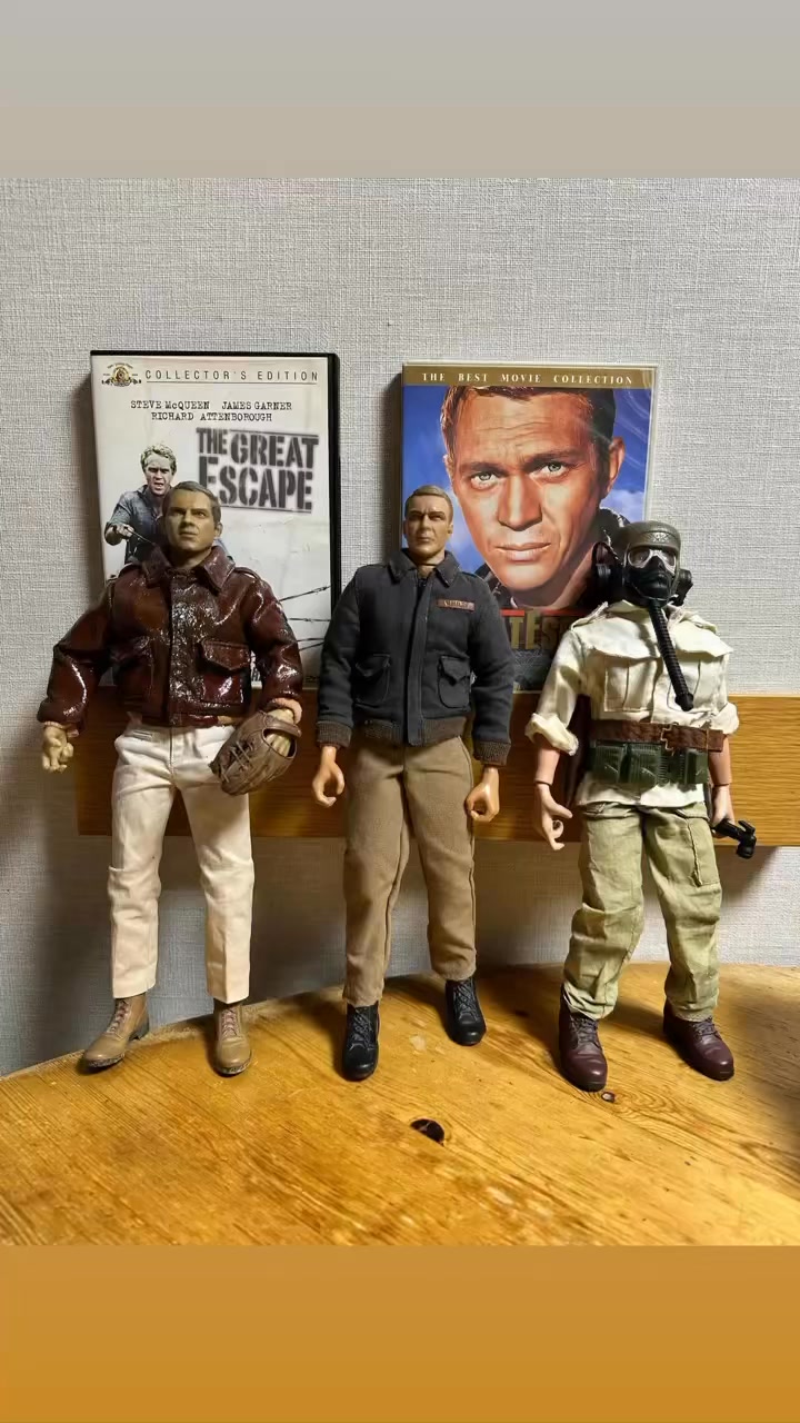 マックイーンフィギュア steve mcqueen 大脱走 トイズマッコイ