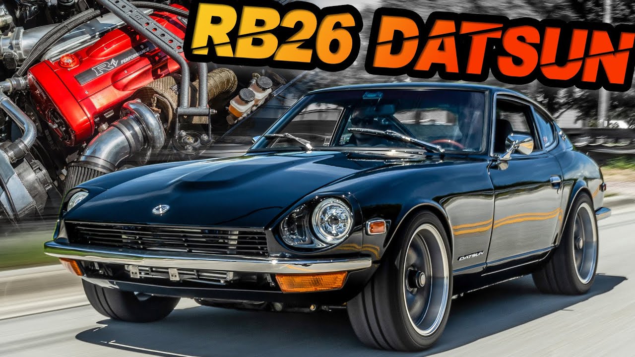 ひろ RB26 Powered Datsun 240Z Street Pulls SOUND AMAZING! (Cleanest