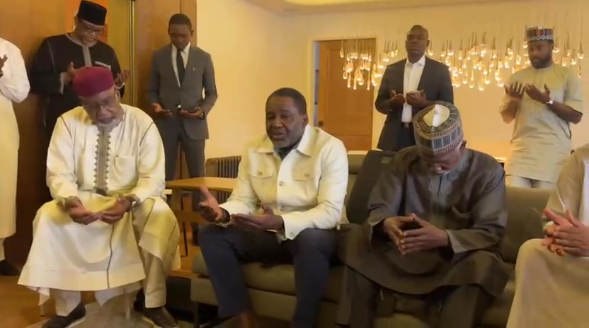 VP Shettima Visits Mamman Daura In London Just after condoling with the ...