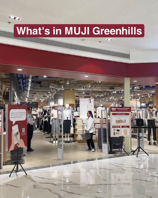 Visit our 10th store at MUJI Greenhills! Discover our wide selection of ...