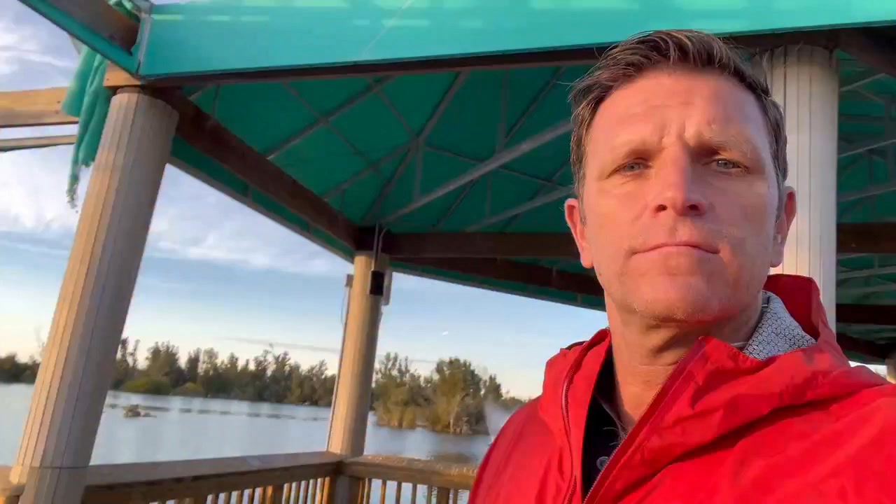 Out on assignment today talking about the incoming cold. But it was ...
