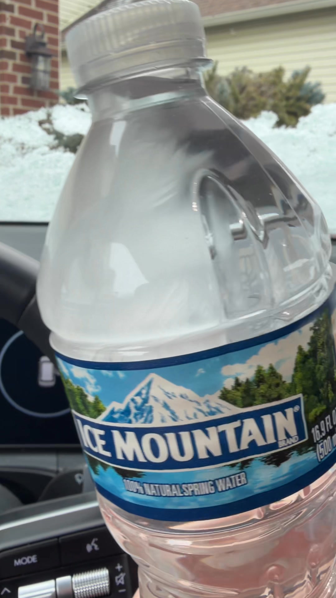 A neat phenomenon called supercooling, water that drops below