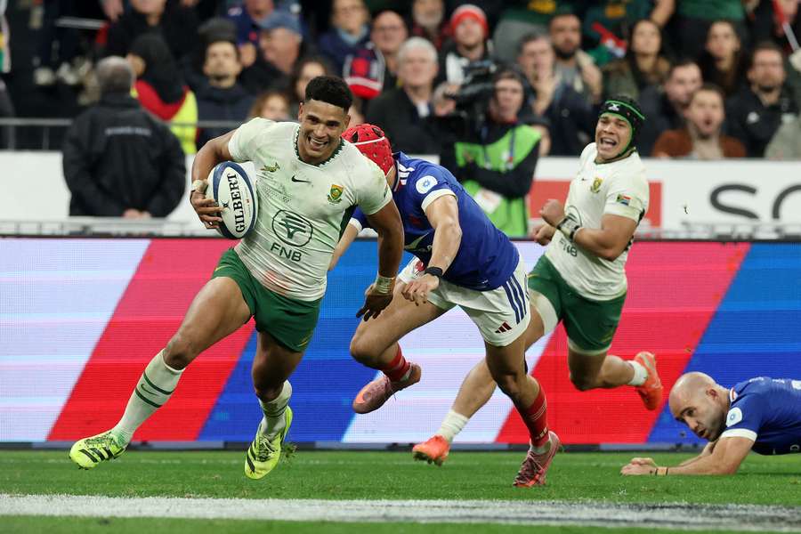 🛫 2025 Outgoing Tour 🧮 FT: 🇫🇷 France 17-32 Springboks 🇿🇦 ⏳ HT: 🇫🇷 ...
