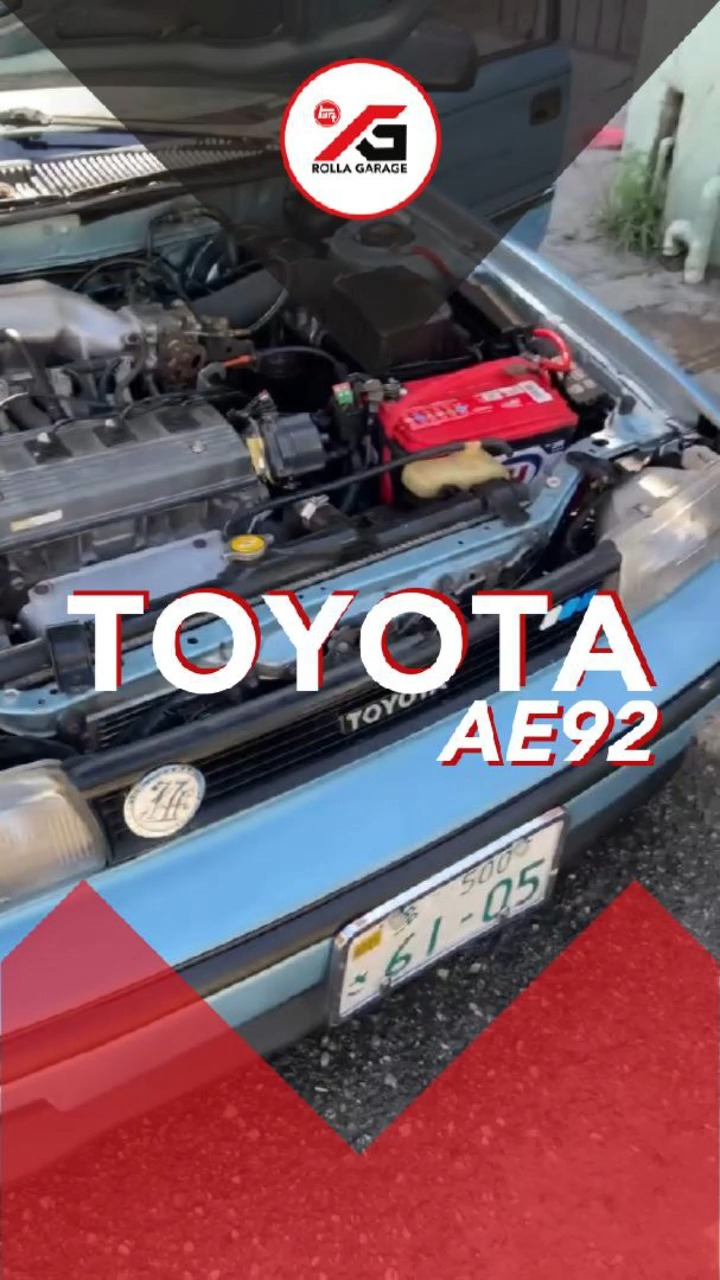 Clean look stance Toyota Corolla AE92 built by Jose Manuel Santos from ...