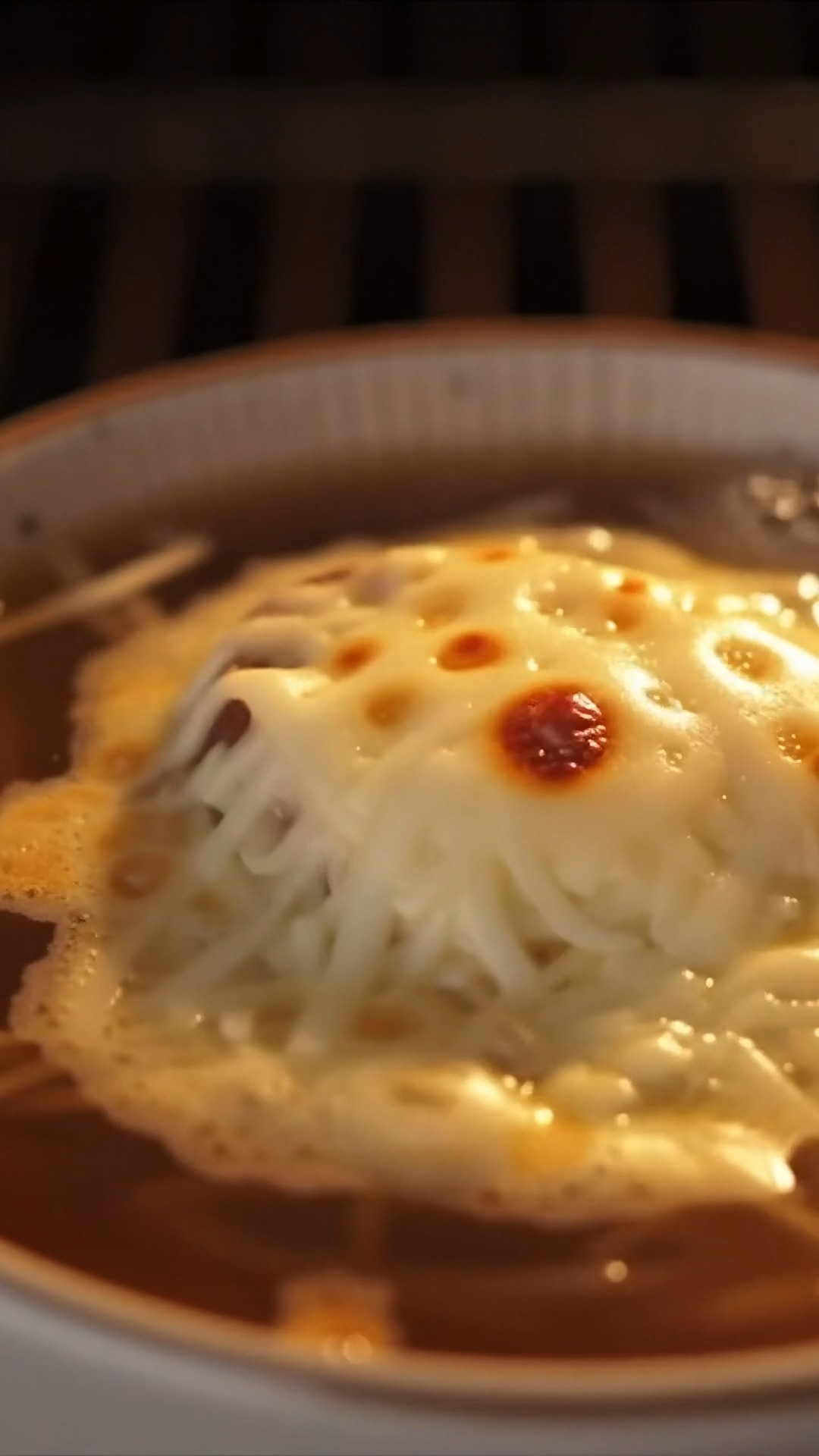 French Onion Soup 🧅🧀 Slow-caramelised onions. Rich broth. Golden melted ...