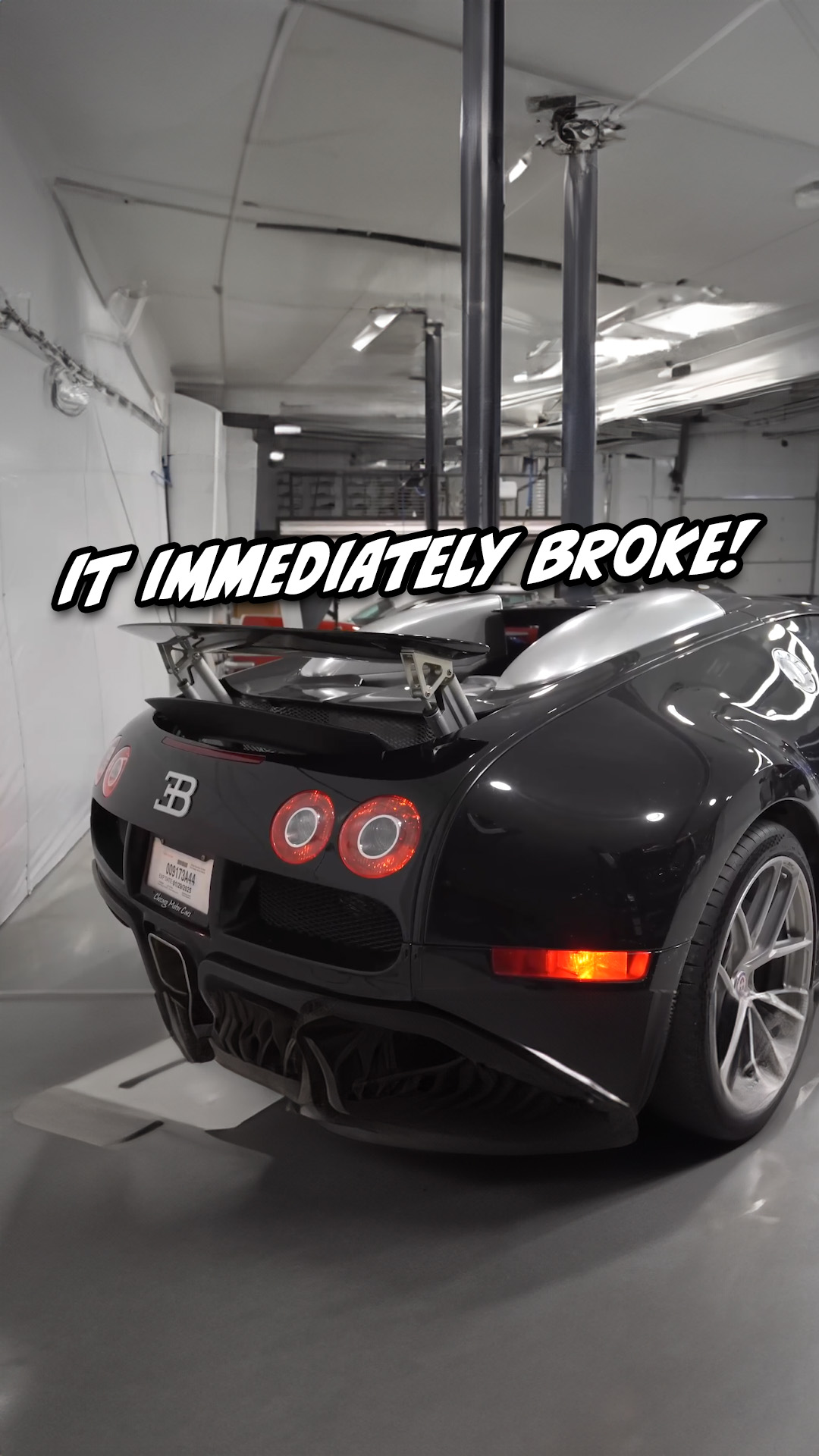 A careless person damaged my Bugatti Veyron, and I didn't want to tell ...