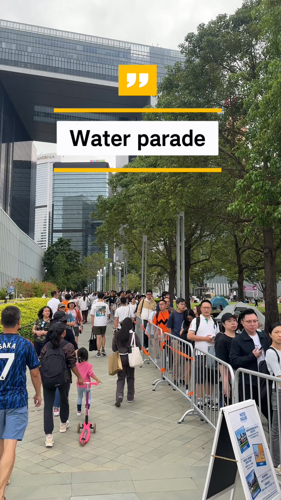 Floating Icons Make Waves in Hong Kong’s Water Parade today 🌊 📍Victoria ...