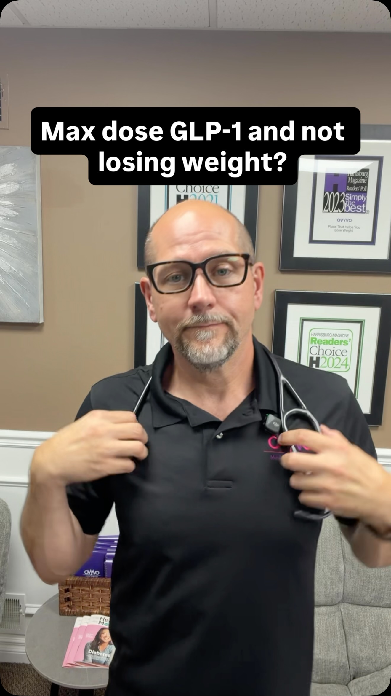 “I quit losing weight! What now?” A recurring question on the livestream Q&A is what happens when you plateau and haven’t hit your goal? #ovyvo #g|p1helpdesk #DrPaulBaughman #weightloss