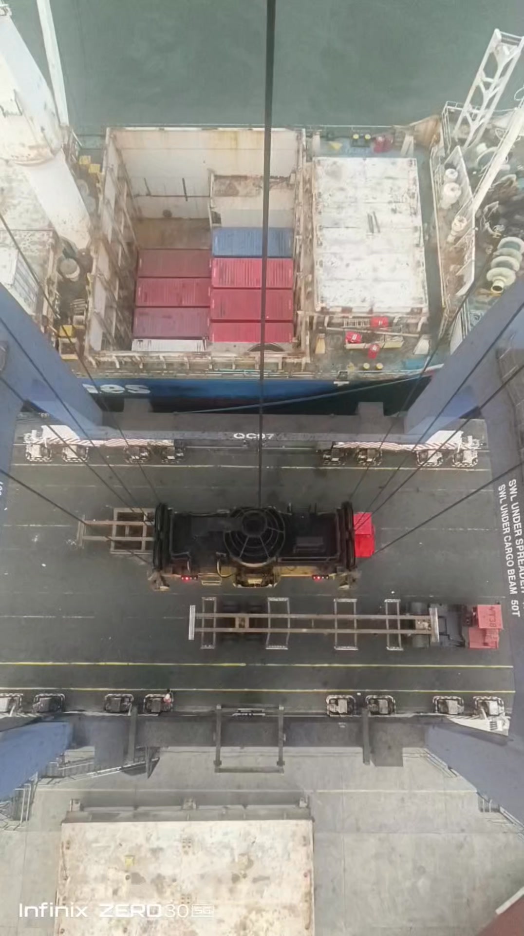 Container Ship Unloading Action | Trans-Asia Bay 5–7 Operations # ...