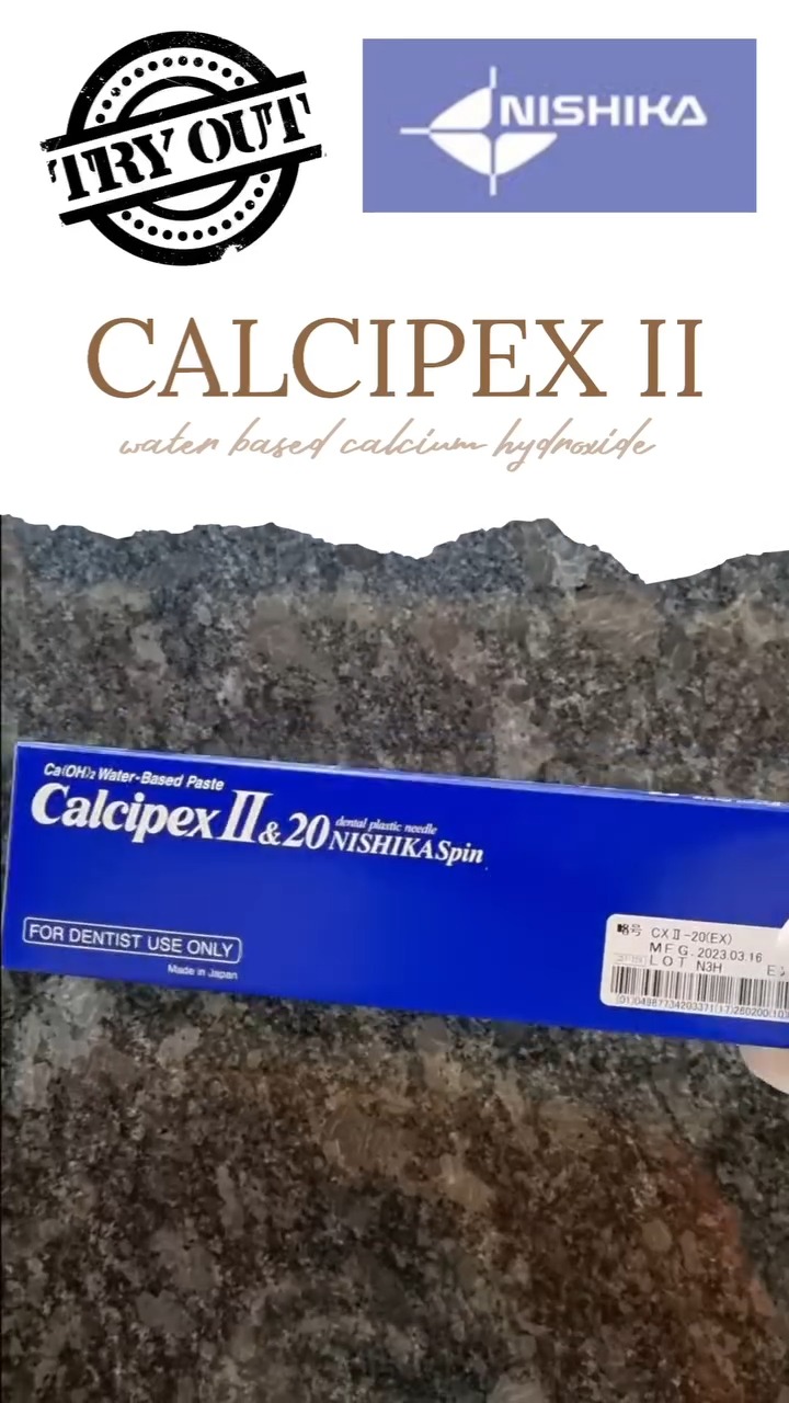 CALCIPEX II: CANXI HYDROXIT GỐC NƯỚC - LÀNH THƯƠNG NHANH HƠN, LOẠI BỎ ...