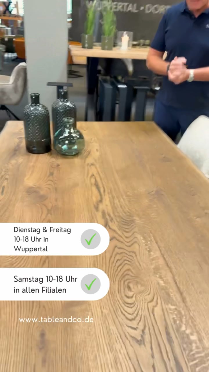 ❤️ TABLE & CO. LAGERVERKAUF …das Original! , Dienstag & Freitag 10-18 Uhr in Wuppertal, , Samstag 10-18 Uhr Wuppertal & Dortmund , UNSER SORGLOS PAKET:, ✅ Bei uns bekommt ihr ab einem Auftragswert von