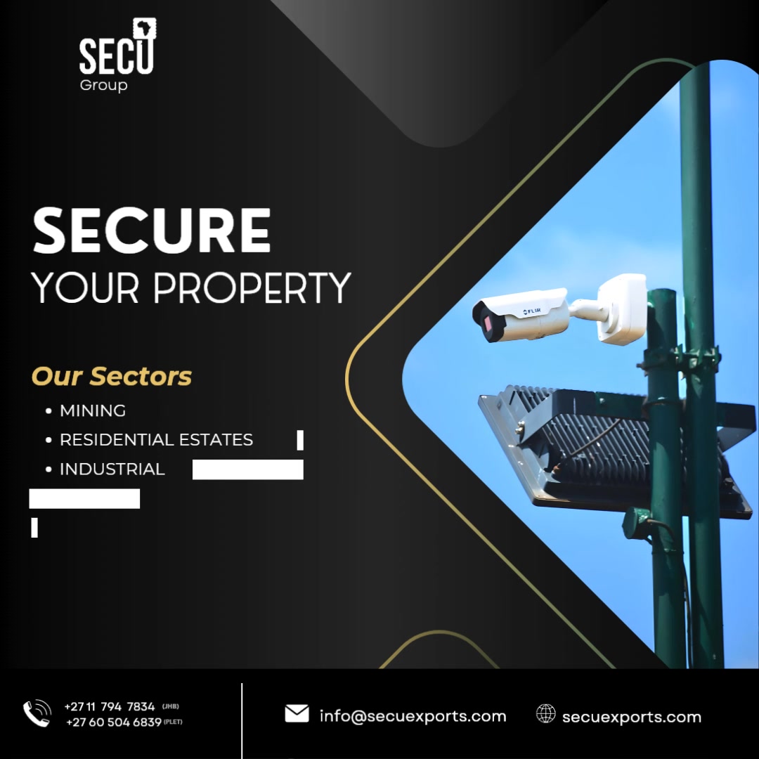 Different sectors. Different risks. One security standard., Mining.  R