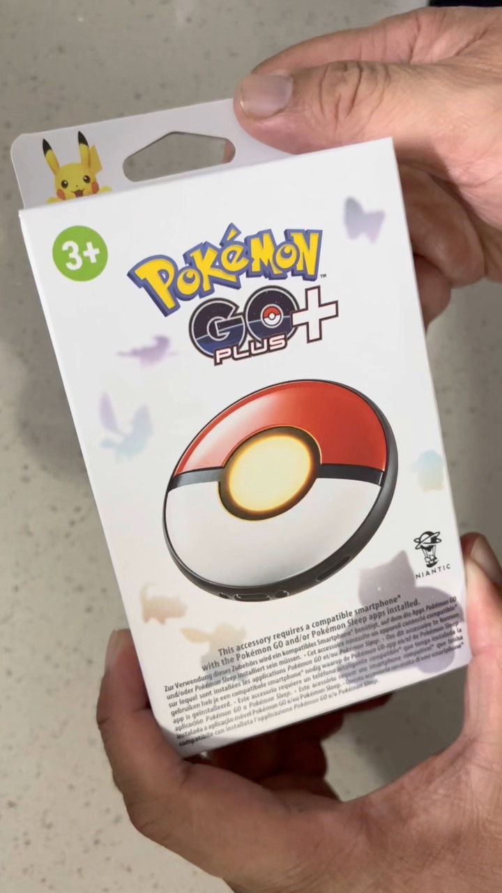 This is the Pokemon Go Plus+, currently only going up in value, I