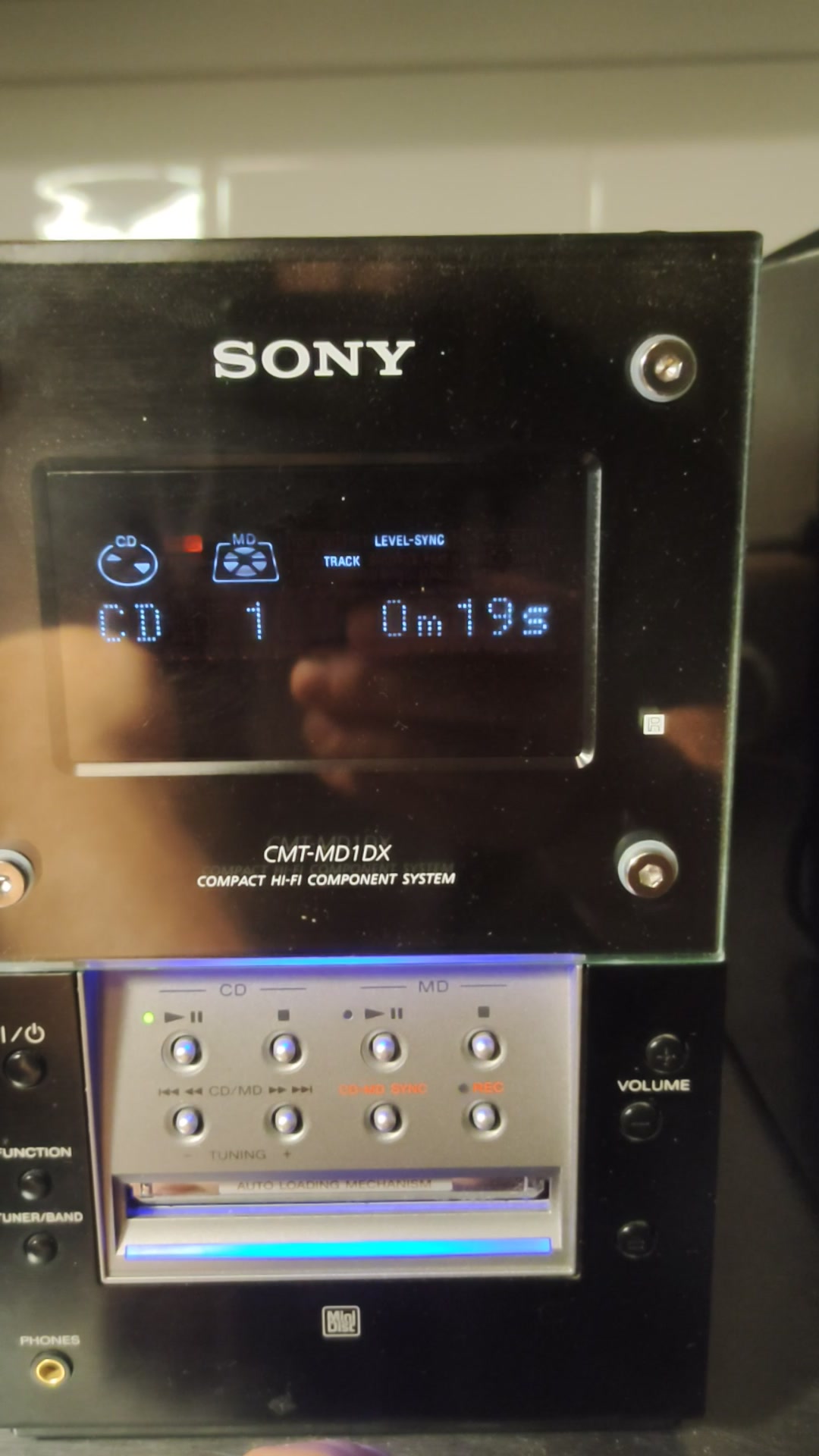 Minidisc Repair & Technical | Minidisc CMT-MD1 recently purchased and ...