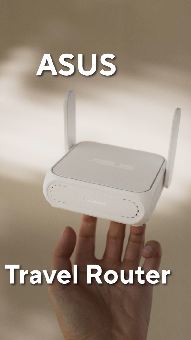 Your travel buddy is here! Pack the RT-BE58 Go #WiFi7 Travel Router for ...